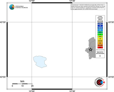 Mappa MCS - territori comuni