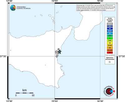 Mappa EMS - territori località