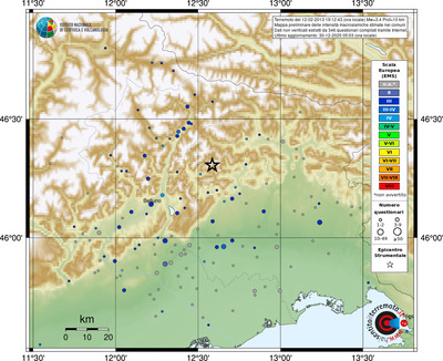 Mappa EMS - comuni