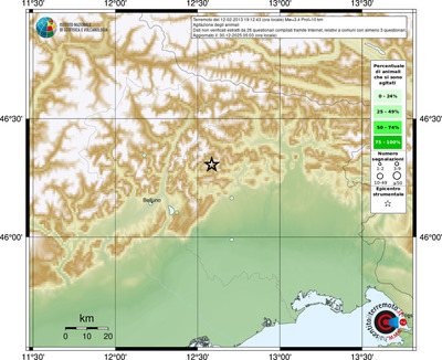 Mappa comuni con almeno 3 questionari
