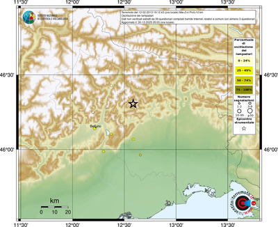 Mappa comuni con almeno 3 questionari