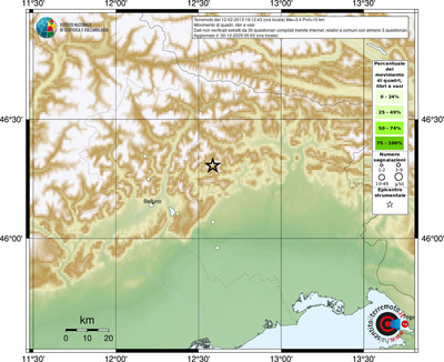 Mappa comuni con almeno 3 questionari