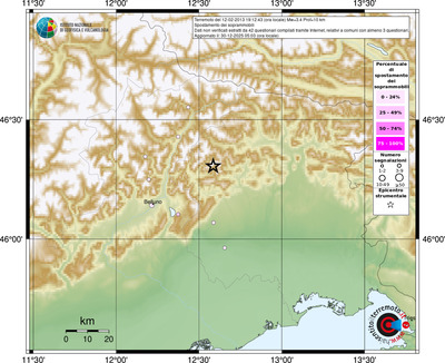 Mappa comuni con almeno 3 questionari