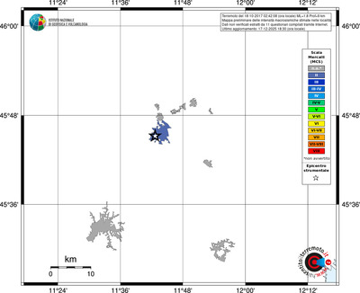Mappa MCS - territori località