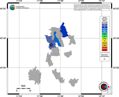 Mappa MCS - territori comuni