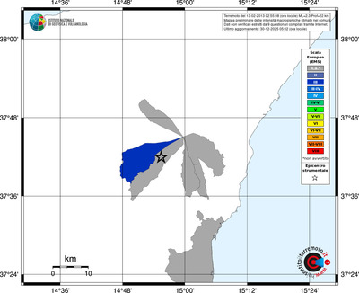 Mappa EMS - territori comuni