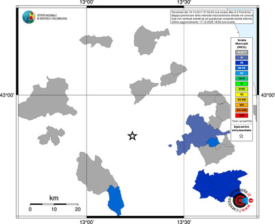 Mappa MCS - territori comuni