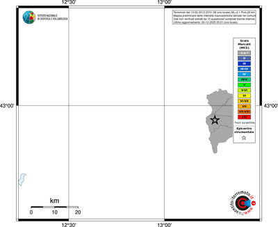 Mappa MCS - territori comuni
