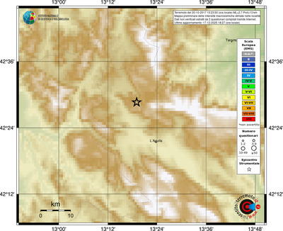 Mappa EMS - località