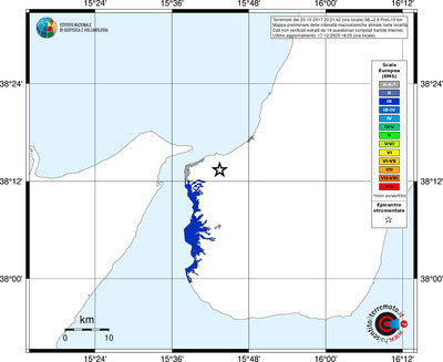 Mappa EMS - territori località