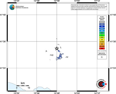 Mappa MCS - territori località