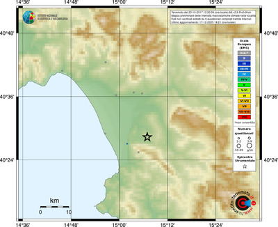 Mappa EMS - località