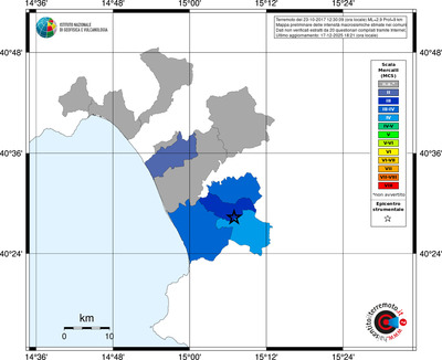 Mappa MCS - territori comuni