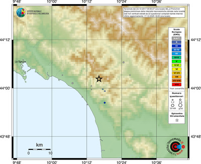 Mappa EMS - località