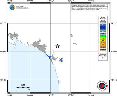 Mappa MCS - territori località