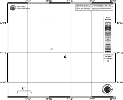 Mappa MCS - territori località
