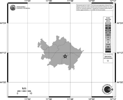 Mappa MCS - territori comuni