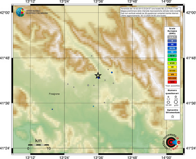 Mappa EMS - località