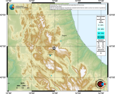 Mappa comuni con almeno 3 questionari