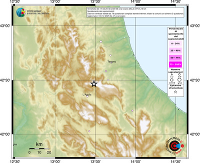 Mappa comuni con almeno 3 questionari