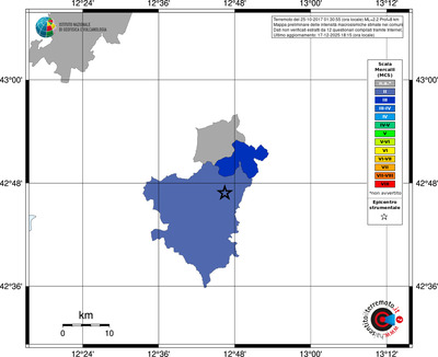 Mappa MCS - territori comuni