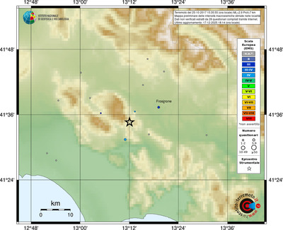 Mappa EMS - località