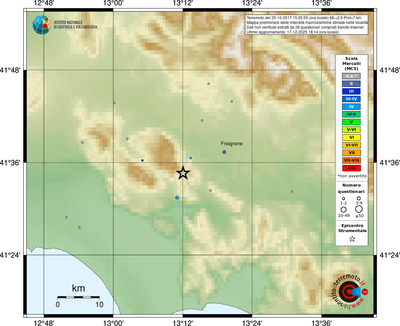 Mappa MCS - località