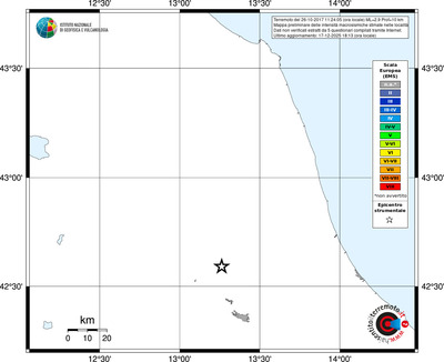 Mappa EMS - territori località