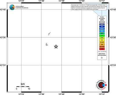 Mappa EMS - territori località