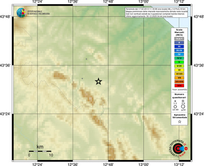 Mappa MCS - località