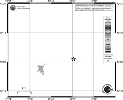 Mappa EMS - territori località