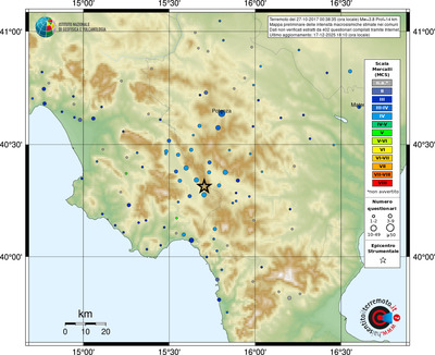 Mappa MCS - comuni
