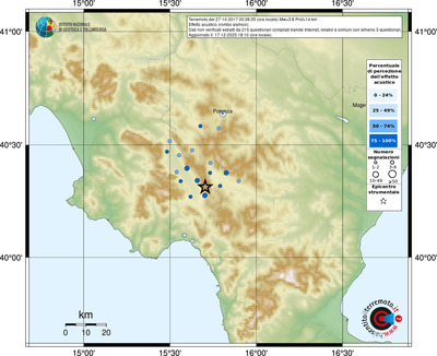 Mappa comuni con almeno 3 questionari