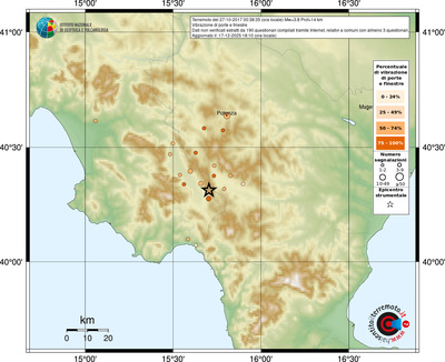 Mappa comuni con almeno 3 questionari