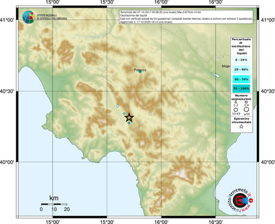 Mappa comuni con almeno 3 questionari