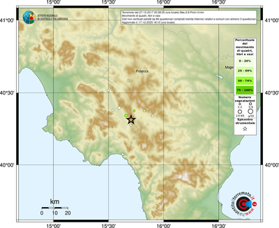 Mappa comuni con almeno 3 questionari