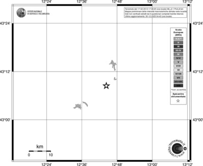 Mappa EMS - territori località