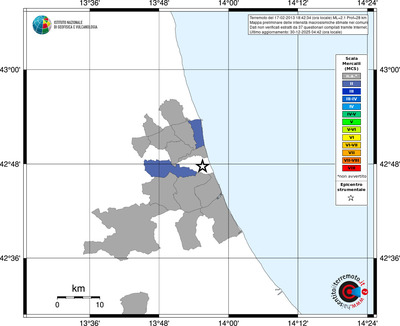 Mappa MCS - territori comuni