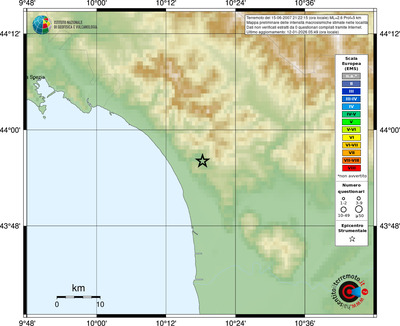 Mappa EMS - località