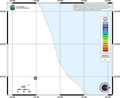Mappa MCS - territori località