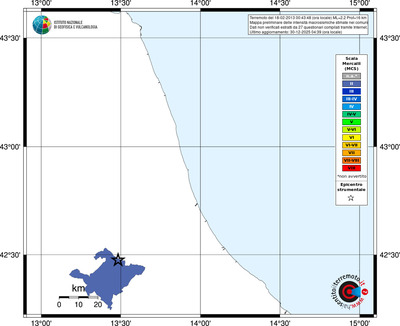Mappa MCS - territori comuni