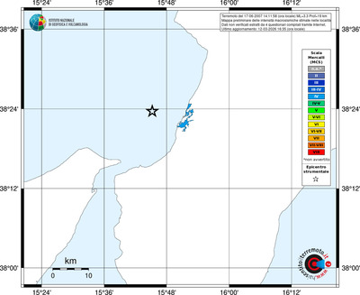 Mappa MCS - territori località