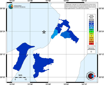 Mappa MCS - territori comuni