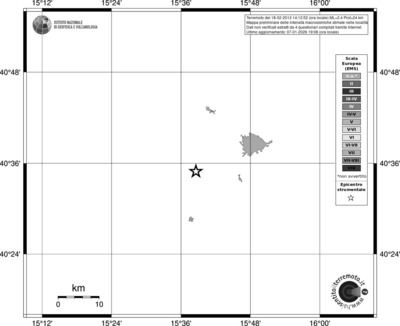 Mappa EMS - territori località
