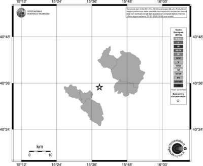 Mappa EMS - territori comuni