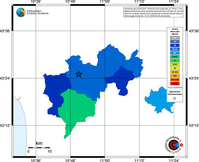 Mappa MCS - territori comuni