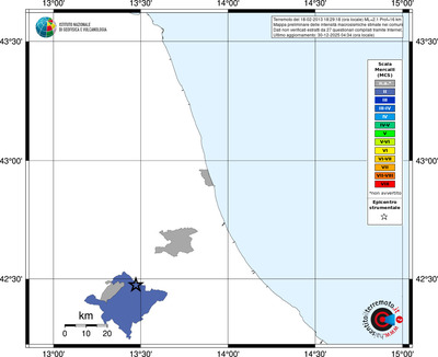 Mappa MCS - territori comuni
