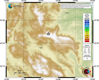 Mappa MCS - località