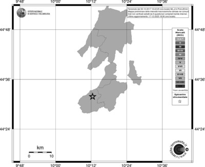 Mappa MCS - territori comuni