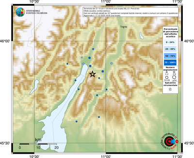 Mappa comuni con almeno 3 questionari
